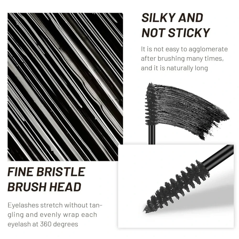 6 Colors Mascara Set,Colorful Mascara Waterproof Long Lasting Mascara R…